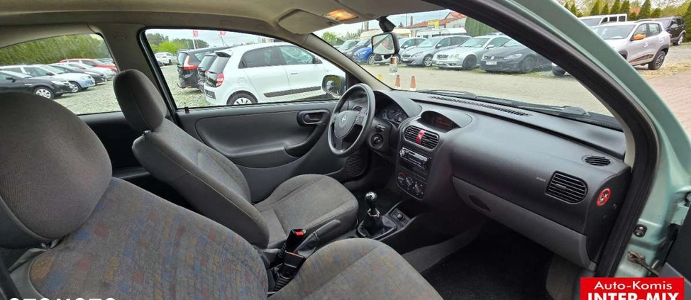 Opel Corsa cena 3300 przebieg: 93000, rok produkcji 2001 z Zagórz małe 191